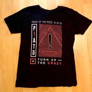 Hot Topic Medium Panic at the Disco tee